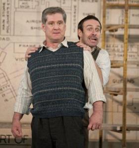 "Don't stand and wonder how to do it - do it, and wonder how you did it." Dan Gordon (left) and Michael Condron (right). Photograph: Courtesy of the production